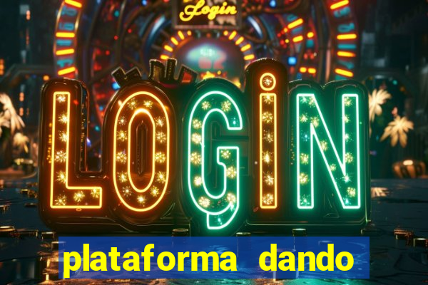 plataforma dando bonus de cadastro